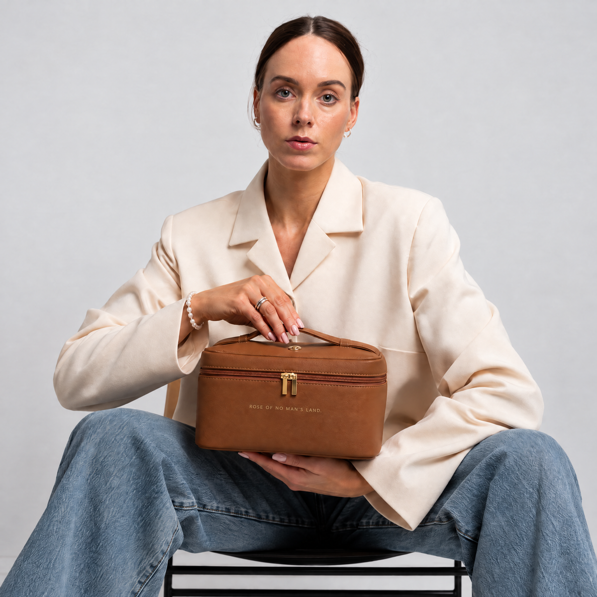 Luxury PU Leather Makeup & Toiletry Travel Bag